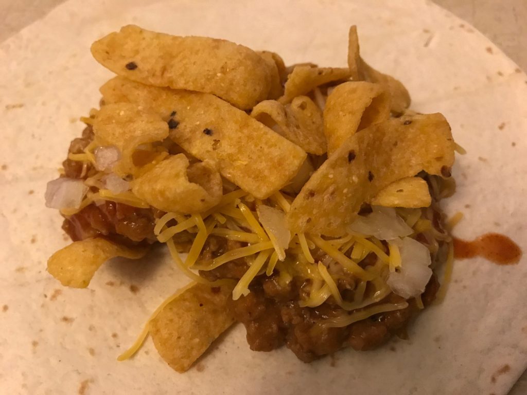 Chili Cheese Frito Burrito