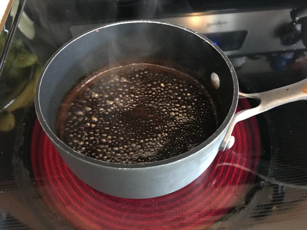 balsalmic syrup cooking