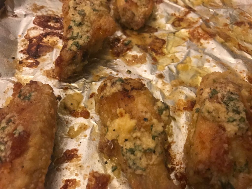 garlic parmesan wings 