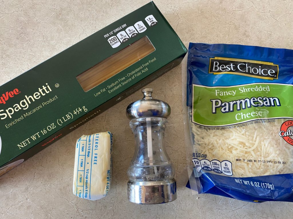 pasta ingredients