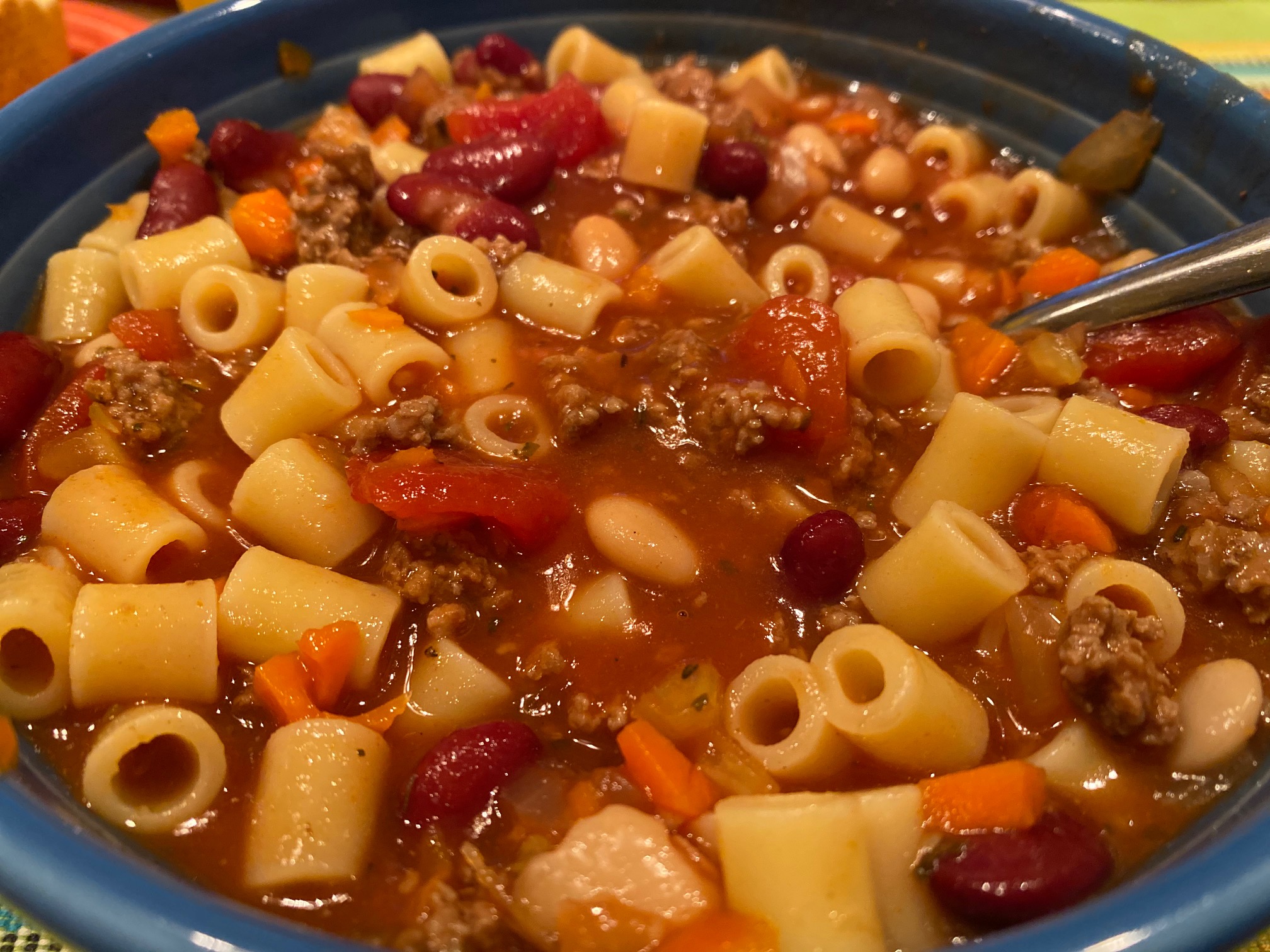 Pasta Fagioli Soup Crock Pot Recipe - Tasty Bastard