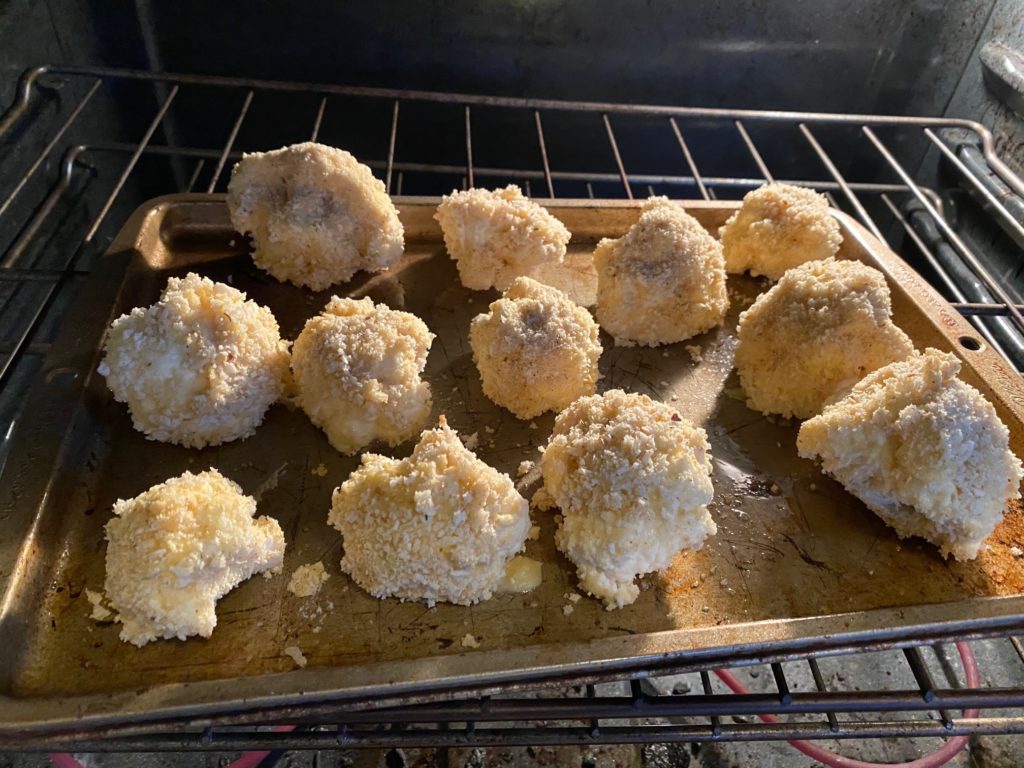 cooking Honey Teriyaki Cauliflower Bites